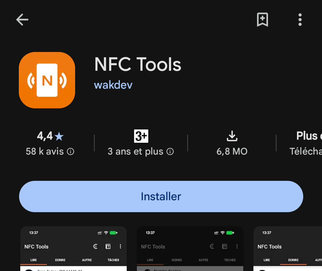 Comment ajouter un lien NFC à votre porte clé ?