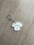 Porte-clé Prénom Personnalisé - maillot - Impression 3D